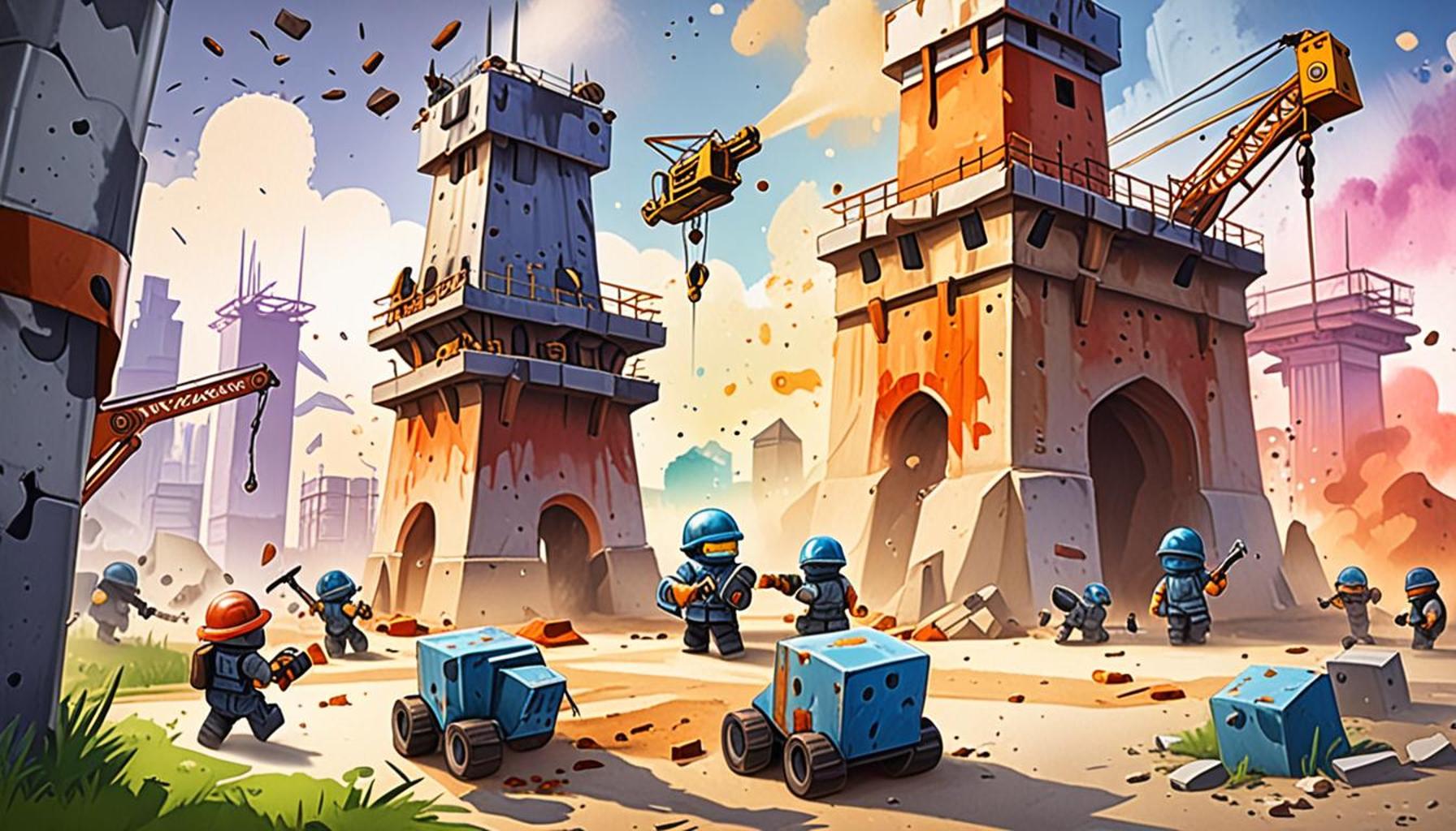 Estratégias de construcción y defensa en juegos de tower defense en Roblox